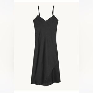 The Papaya Slip Dress - Black